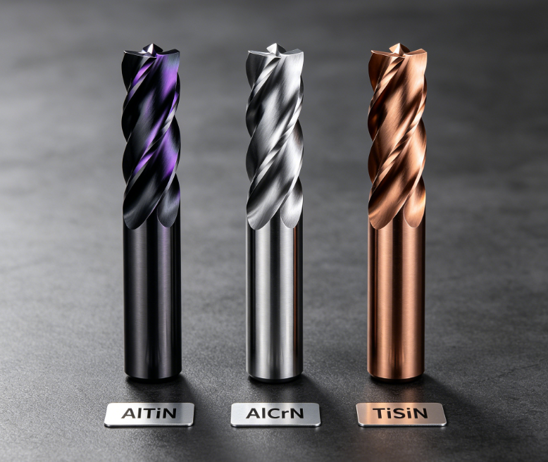 PVD Coatings for Carbide Tools: AlTiN, AlCrN, TiSiN — Which One Is Right for Your Job?